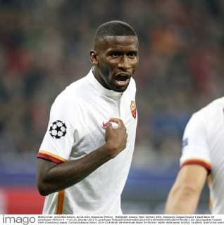 RUEDIGER Antonio Team AS Rom UEFA Champions League Gruppe E Spiel Bayer 04 Leverkusen-AS Rom 4 : 4 am 20. Oktober 2015 in Leverkusen 