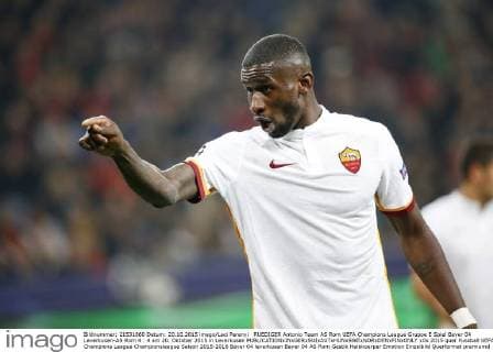 RUEDIGER Antonio Team AS Rom UEFA Champions League Gruppe E Spiel Bayer 04 Leverkusen-AS Rom 4 : 4 am 20. Oktober 2015 in Leverkusen 