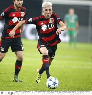 KAMPL Kevin Team Bayer 04 Leverkusen UEFA Champions League Gruppe E Spiel Bayer 04 Leverkusen-AS Rom 4 : 4 am 20. Oktober 2015 in Leverkusen 