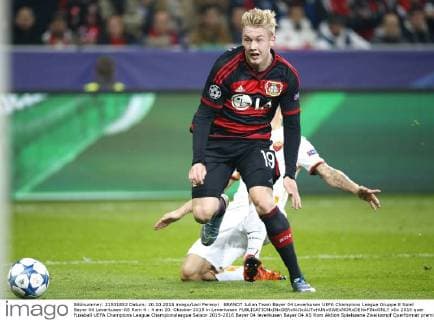 BRANDT Julian Team Bayer 04 Leverkusen UEFA Champions League Gruppe E Spiel Bayer 04 Leverkusen-AS Rom 4 : 4 am 20. Oktober 2015 in Leverkusen 