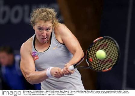 Tennis BGLBNPParibas Open 2015 - Luxembourg, Luxemburg 21.10.2015, Tennis Tennis BGLBNPParibas Open 2015 - Luxembourg, Luxemburg v.l. Anna-Lena Friedsam (Deutschland, GER) 