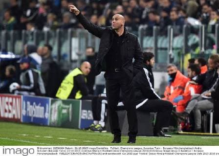 Fußball, Champions League, Juventus Turin - Borussia Mönchengladbach Andre Schubert Borussia Torino 21-10-2015 Juventus Stadium Football Calcio Champions League 2015 2015 Group Stage Group D Juventus - Borussia Monchengladbach andreaxstaccioli