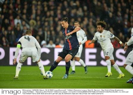 Fußball, Champions League, Paris St. Germain - Real Madrid Zlatan Ibrahimovic (psg) FOOTBALL : Paris SG vs Real Madrid - Champions League - 21 10 2015 AnthonyBIBARD FEP 