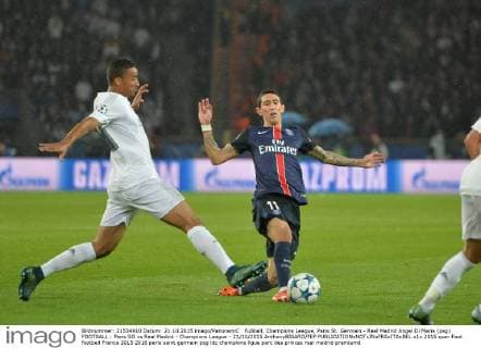 Fußball, Champions League, Paris St. Germain - Real Madrid Angel Di Maria (psg) FOOTBALL : Paris SG vs Real Madrid - Champions League - 21 10 2015 AnthonyBIBARD FEP 