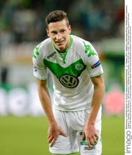 21. Oktober 2015: Wolfsburg, Volkswagen Arena: Fussball UEFA Champions League, 3. Spieltag: VfL Wolfsburg - PSV Eindhoven: Wolfsburgs Julian Draxler.