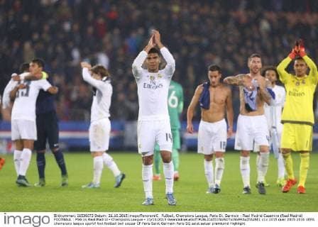 Fußball, Champions League, Paris St. Germain - Real Madrid Casemiro (Real Madrid) FOOTBALL : PSG vs Real Madrid - Champions League - 21 10 2015 GwendolineLeGoff 