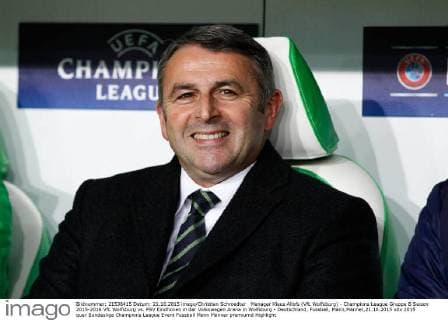 Manager Klaus Allofs (VfL Wolfsburg) - Champions League Gruppe B Saison 2015-2016 VfL Wolfsburg vs. PSV Eindhoven in der Volkswagen Arena in Wolfsburg - Deutschland, Fussball, Mann,Männer,21.10.2015