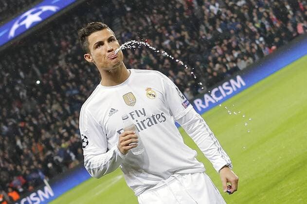 Cristiano Ronaldo Dos Santos, CR7 (Real Madrid Club de Futbol) FOOTBALL : PSG vs Real Madrid - UEFA Champions League 2015 2016 - 21 10 2015 StephaneAllaman Panoramic 