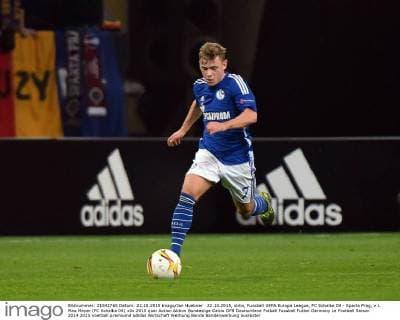 22.10.2015, xhbx, Fussball UEFA Europa League, FC Schalke 04 - Sparta Prag, v.l. Max Meyer (FC Schalke 04)
