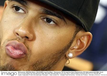 Motorsports: FIA Formula One World Championship WM Weltmeisterschaft 2015, Grand Prix of United States, 44 Lewis Hamilton (GBR, Mercedes AMG Petronas Formula One Team), xHOCHxZWEIx