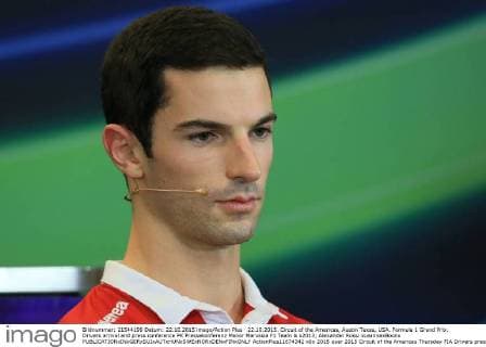 22.10.2015. Circuit of the Americas, Austin Texas, USA. Formula 1 Grand Prix. Drivers arrival and press conference PK Pressekonferenz Manor Marussia F1 Team & x2013; Alexander Rossi xLeannexBoonx  ActionPlus11674342