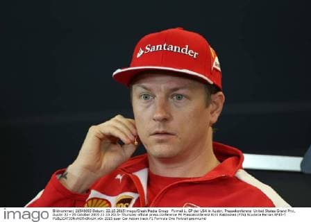 Formel 1, GP der USA in Austin, Pressekonferenz United States Grand Prix, Austin 22 - 25 October 2015 22.10.2015- Thursday official press conference PK Pressekonferenz Kimi Raikkonen (FIN) Scuderia Ferrari SF15-T 