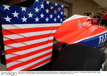 United States Grand Prix, Austin 22 - 25 October 2015 22.10.2015- Manor Marussia F1 Team Tech Detail 