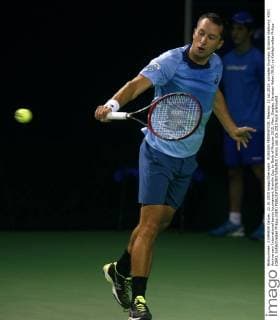 RUSSIAN FEDERATION. Moscow. 22 oct.2015. complex OLympic (Indoore stadium). XXVI Anniversary International tennis tournament Kremlin Cup by Bank of Moscow 2015. Men, Singles. Karatsev Aslan (RUS) vs Kohlschreiber Philipp (GER). Kohlschreiber Philipp (GER) 