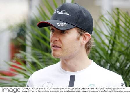 Formel 1, GP der USA in Austin Motorsports: FIA Formula One World Championship WM Weltmeisterschaft 2015, Grand Prix of United States, 6 Nico Rosberg (GER, Mercedes AMG Petronas Formula One Team), xHOCHxZWEIx