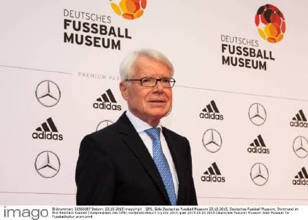 GER, Gala Deutsches Fussball Museum 23.10.2015, Deutsches Fussball Museum, Dortmund im Bild Reinhard Rauball (Vizepräsident des DFB) nordphotoxRauch