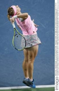 MOSCOW, RUSSIA. OCTOBER 24, 2015. Russia s Svetlana Kuznetsova returns a shot to her compatriot Anastasia Pavlyuchenkova during their women s single final match at the 2015 Kremlin Cup tennis tournament, at Moscow s Olympiysky Sports Complex. Kuznetsova won with 6-2 and 6-1. Mikhail Japaridze TASS  TS010802