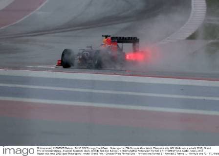 Motorsports: FIA Formula One World Championship WM Weltmeisterschaft 2015, Grand Prix of United States, 3 Daniel Ricciardo (AUS, Infiniti Red Bull Racing), xHOCHxZWEIx