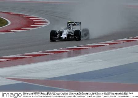Motorsports: FIA Formula One World Championship WM Weltmeisterschaft 2015, Grand Prix of United States, 77 Valtteri Bottas (FIN, Williams Martini Racing), xHOCHxZWEIx