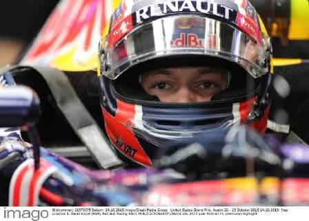 United States Grand Prix, Austin 22 - 25 October 2015 24.10.2015- free practice 3, Daniil Kvyat (RUS) Red Bull Racing RB11 