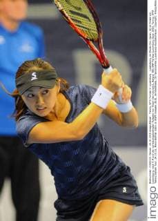Tennis, WTA Turnier in Luxemburg Luxemburg, im Misaki Doi, Japan, ist im Finale von Luxemburg, nach 6:4 und der verletzungsbedingten Aufgabe von Alison Van Uytvanck, Belgien BGL BNP Paribas Luxemburg Open 2015, Tennis, WTA Tennis Damen Tour, 24.10.15, Mona Barthel (Ger) vs Steffi Voegele (SUI), im Halbfinale, CK Tenniscenter Luxemburg-Kockelscheuer, Copyright: Franzx Eibner-Pressefoto EP_pfz