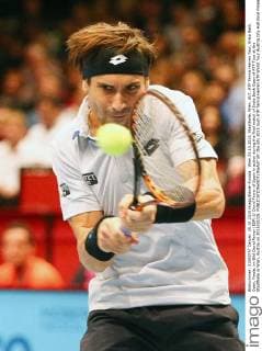 Wien 25.10.2015, Stadthalle, Wien, AUT, ATP Tennis Herren Tour, Erste Bank Open, Finale, im Bild David Ferrer (ESP) David Ferrer of Spain in action during the final match of Erste Bank Open of ATP Tour at the Stadthalle in Wien, Austria on 2015 10 25.  EP_tha  