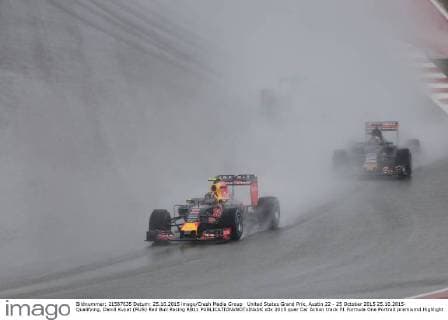 United States Grand Prix, Austin 22 - 25 October 2015 25.10.2015- Qualifying, Daniil Kvyat (RUS) Red Bull Racing RB11 