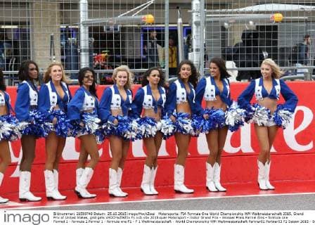 Motorsports: FIA Formula One World Championship WM Weltmeisterschaft 2015, Grand Prix of United States, grid girls xHOCHxZWEIx