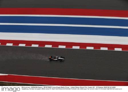 United States Grand Prix, Austin 22 - 25 October 2015 25.10.2015- Qualifying, Romain Grosjean (FRA) Lotus F1 Team E23 