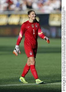 Fußball, Damen, Länderspiel, USA - Brasilien Oct. 25, 2015 - Orlando, Floirda, U.S - US Goalkeeper Hope Solo (1) during a soccer match between the US Women s national team Nationalteam and Brazil at the Orlando Citrus Bowl in Orlando, Florida. USWNT vs Brazil - ZUMAm307