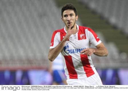 MARKO GRUJIC (Roter Stern) vs FK Borac Cacak Beograd, 24.10.2015. MarkoxMetlas 