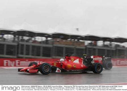 Motorsports: FIA Formula One World Championship WM Weltmeisterschaft 2015, Grand Prix of United States, 5 Sebastian Vettel (GER, Scuderia Ferrari), xHOCHxZWEIx
