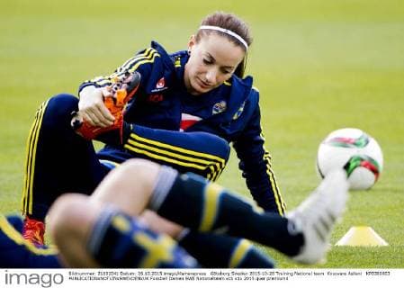 Göteborg Sweden 2015-10-26 Training National team Kosovare Asllani KP0300003 