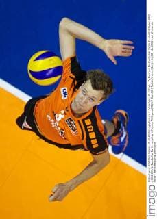 Volleyball, BR Volleys - TV Ingersoll Bühl Volleyball Berlin 25.10.2015 Saison 2015 2016 DVL 1. Bundesliga Berlin recycling Volleys vs TV Ingersoll Bühl Buehl 3:0 Robert Kromm (Berlin, No.03)