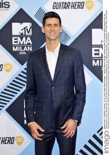 Novak Djokovic bei der Verleihung der MTV Europe Music Awards 2015 im Mediolanum Forum. Mailand, 25.10.2015 Foto:xA.xHübnerx xFuturexImage