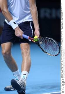 TENNIS - ATP Tennis Herren Swiss Indoors 2015 BASEL,SWITZERLAND,28.OCT.15 - TENNIS - ATP World Tour, Swiss Indoors. Image shows Kevin Anderson (RSA). Keywords: feature. GEPAxpictures xAndreasxPranter