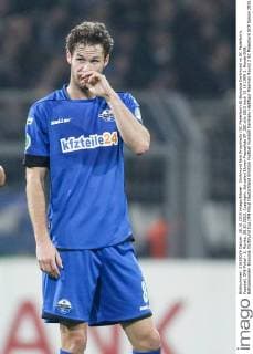 Dortmund Nick Proschwitz (SC Paderborn 8) Borussia Dortmund vs SC Paderborn, Fussball, DFB Pokal - 2. Runde, 28.10.2015, Copyright: Schueler Eibner-Pressefoto EP_JSE