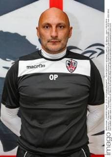 Olivier Pantaloni ( entraineur coach ) - AC Ajaccio - Ligue 2 2015 2016 - Frankreich - Präsentation - Porträttermin - 27 10 2015 GerardPierlovisi Panoramic 