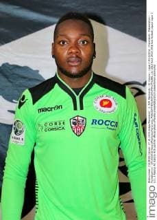 1- Riffi Mandanda - AC Ajaccio - Ligue 2 2015 2016 - Frankreich - Präsentation - Porträttermin - 27 10 2015 GerardPierlovisi Panoramic 
