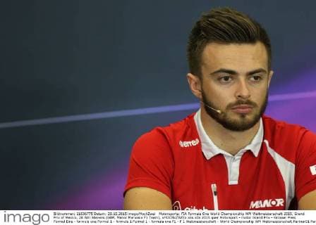 Motorsports: FIA Formula One World Championship WM Weltmeisterschaft 2015, Grand Prix of Mexico, 28 Will Stevens (GBR, Manor Marussia F1 Team), xHOCHxZWEIx