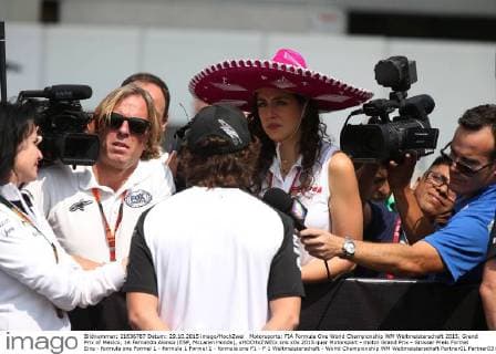 Motorsports: FIA Formula One World Championship WM Weltmeisterschaft 2015, Grand Prix of Mexico, 14 Fernando Alonso (ESP, McLaren Honda), xHOCHxZWEIx