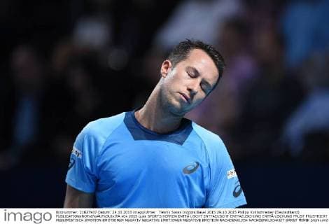 Tennis Swiss Indoors Basel 2015 29.10.2015 Philipp Kohlschreiber (Deutschland) 
