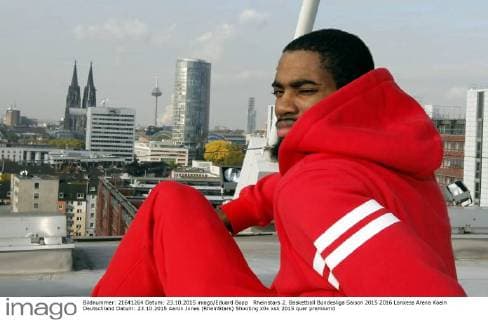 Rheinstars 2. Basketball Bundesliga Saison 2015 2016 Lanxess Arena Koeln Deutschland Datum: 23.10.2015 Aaron Jones (RheinStars)