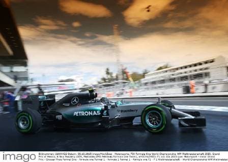 Motorsports: FIA Formula One World Championship WM Weltmeisterschaft 2015, Grand Prix of Mexico, 6 Nico Rosberg (GER, Mercedes AMG Petronas Formula One Team), xHOCHxZWEIx