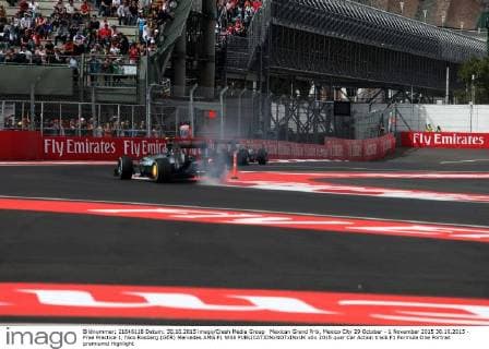 Mexican Grand Prix, Mexico City 29 October - 1 November 2015 30.10.2015 - Free Practice 1, Nico Rosberg (GER) Mercedes AMG F1 W06 