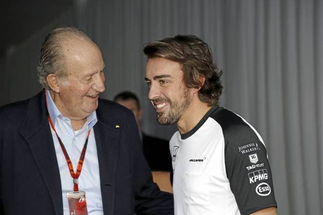 GP of Mexico at Hermando Rodriguez circuit. In this picture, Juan Carlos I and Fernando Alonso. xRUBIOx  RV RACING PRESS