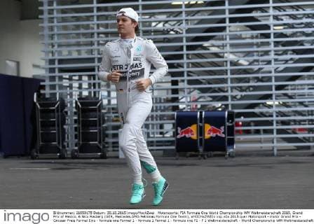 Motorsports: FIA Formula One World Championship WM Weltmeisterschaft 2015, Grand Prix of Mexico, 6 Nico Rosberg (GER, Mercedes AMG Petronas Formula One Team), xHOCHxZWEIx