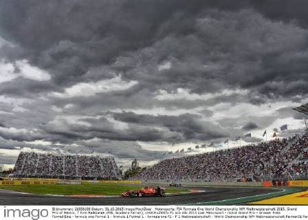 Motorsports: FIA Formula One World Championship WM Weltmeisterschaft 2015, Grand Prix of Mexico, 7 Kimi Raikkonen (FIN, Scuderia Ferrari), xHOCHxZWEIx