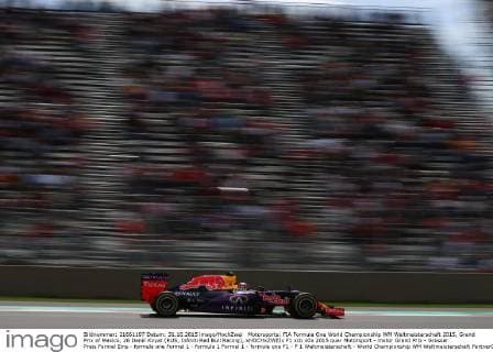 Motorsports: FIA Formula One World Championship WM Weltmeisterschaft 2015, Grand Prix of Mexico, 26 Daniil Kvyat (RUS, Infiniti Red Bull Racing), xHOCHxZWEIx