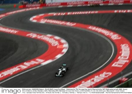 Motorsports: FIA Formula One World Championship WM Weltmeisterschaft 2015, Grand Prix of Mexico, 6 Nico Rosberg (GER, Mercedes AMG Petronas Formula One Team), xHOCHxZWEIx
